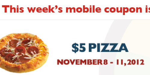 Regal Cinemas: $5 Pizza (Mobile Coupon)