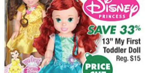 Big Lots: Disney Toddler Dolls as Low as $8