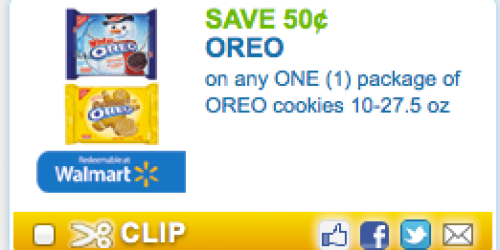 Rare $0.50/1 Oreo Cookies Coupon