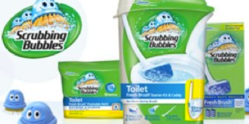 Walgreens: Scrubbing Bubbles Fresh Brush Starter Kit & Brush Only $2.99 (Starting 11/18)