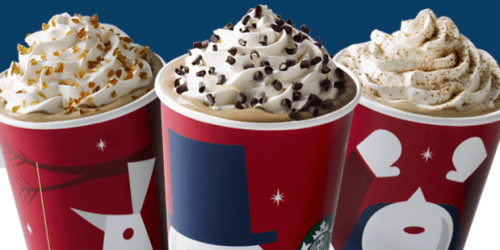 Starbucks: Buy 1 Holiday Drink, Get 1 Free (11/15-11/18 from 2PM-5PM)