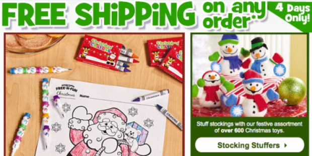 Oriental Trading: FREE Shipping (No Minimum!) = Inexpensive Stocking Stuffers + More