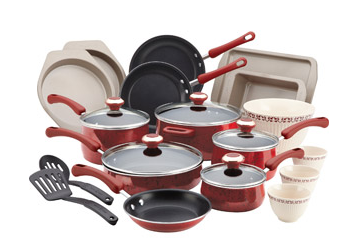 Paula Deen 24-Piece Cookware Set ONLY $99 Shipped!