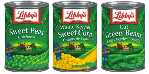 Dollar General: Libby’s Canned Veggies Only $0.18