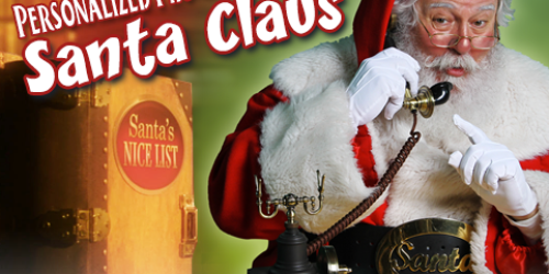 FREE Personalized Phone Call From Santa Claus