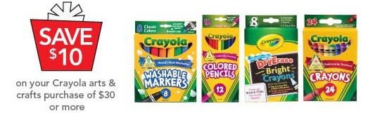 Toys R Us: $10 Off Any Crayola Arts & Crafts Purchase Of $30 ...