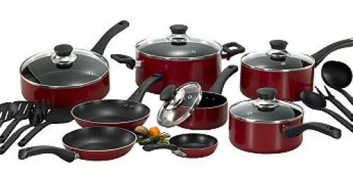 Kohl’s.com: 20 Piece Cookware Set as Low as $24.49 Shipped (After Kohl’s Cash & $20 Rebate)