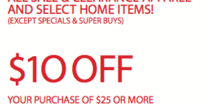Macy’s: $10 Off a $25 Purchase (11/23-11/24)