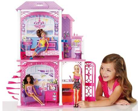 barbie story house