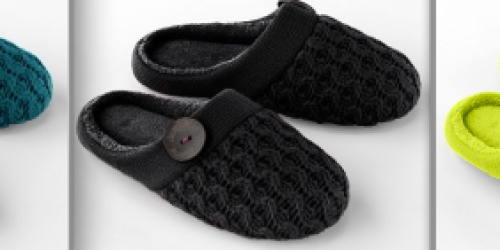 Kohl’s.com: *HOT* Dearfoams Knit Clog Slippers Only $6.79 Shipped (Reg. $26!)