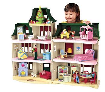 fisher price loving doll house