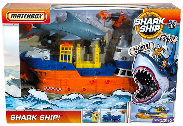 Matchbox shark online ship target