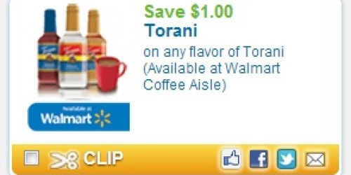 New $1/1 Torani Flavored Syrup Coupon (+ Homemade Italian Cream Soda Recipe)