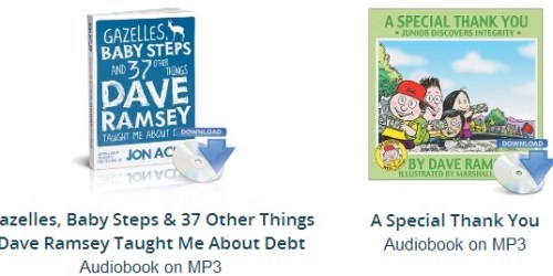 Free Gifts From Dave Ramsey: 2 Downloadable Audio Books (Through January 31st)