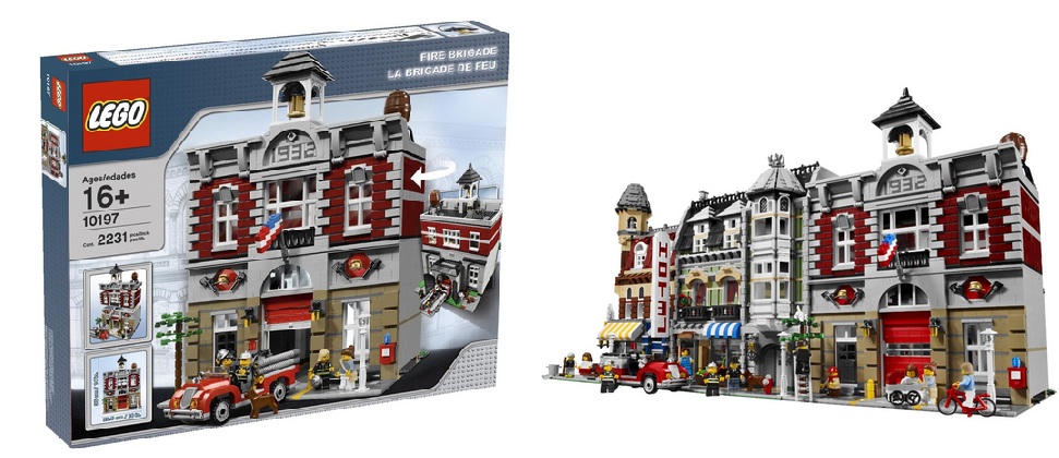 lego creator fire station