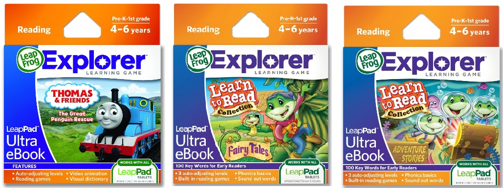 leapfrog leappad ultra ebook learn to read collection