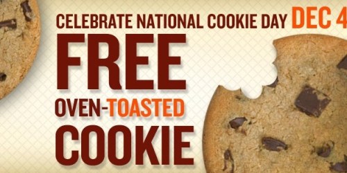 Quiznos: FREE Oven Toasted Cookie (12/4 Only)
