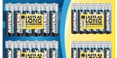 Home Depot: Rayovac 48-Pack AA/AAA Combo Only $7.88 (With Free In-Store Pickup)