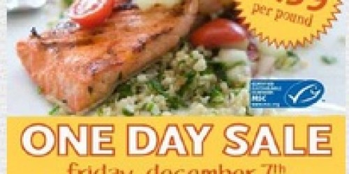 Whole Foods Market: Sockeye Salmon Fillets Only $7.99/lb. (Tomorrow, 12/7 Only)