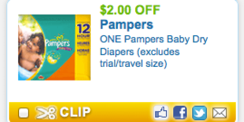 Coupons.com: Lots of New & Reset Coupons (Save on Pampers, Hershey’s, Pillsbury, Crayola + More!)