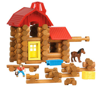 lincoln logs cowboy