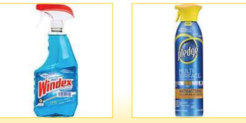 Staples.com: Windex Glass Cleaner & Pledge Multi Surface Spray Only $3.99 Total Shipped