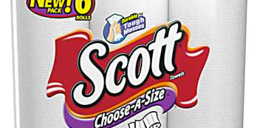 Staples.com: 6 Rolls of Scott Paper Towels Only $3.99 + FREE Shipping