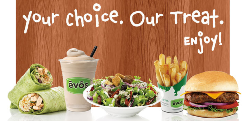 EVOS: FREE Burger or Wrap (Select States)