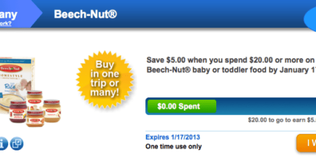 SavingStar eCoupons: Save on Beech-Nut Baby Food, Barista Prima K-Cup Packs + Much More
