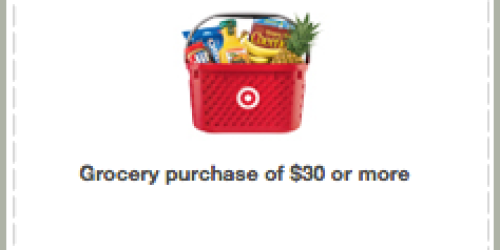 Target: Rare $5 Off $30 Grocery Purchase Coupon