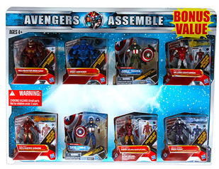 Walmart Com Marvel Avengers Action Figures Set Of 8 Value Pack Only 15 Free In Store Pickup Hip2save