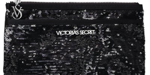 Victoria’s Secret: Reversible Sequin Clutch ($58 Value!) + Lip Gloss ONLY $10 with Purchase