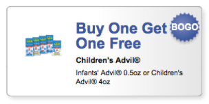 Rare Buy 1 Get 1 Free Chilren’s Advil Coupon (Still Available!) + Upcoming Rite Aid Scenario