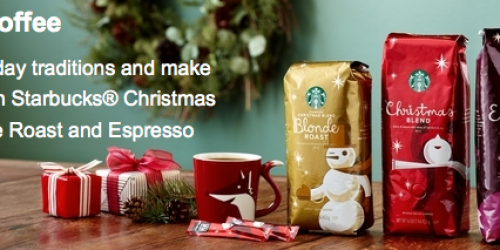 Starbucks: Possibly Score 50% Off Christmas Blend, Blonde Roast & Espresso Roast Coffee