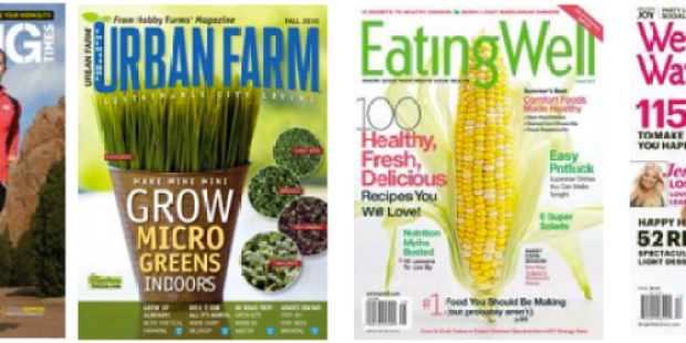 Health & Fitness Magazine Bundle Sale: Save on Running Times, Urban Farm, Eating Well + More