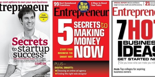 Entrepreneur Magazine Subscription Only $3.99