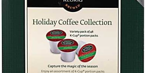 Staples.com: *HOT* Green Mountain Holiday K-Cups 48 ct. Only $15.90 ($0.33 per K-Cup)