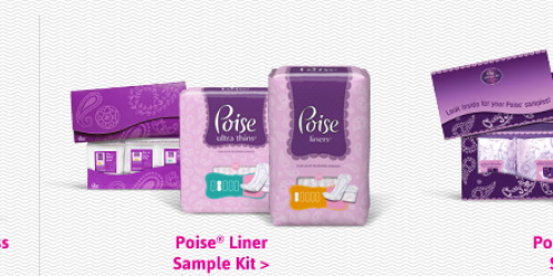 Free Poise Sample Kit AND Coupon
