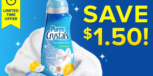 High Value $1.50/1 Purex Crystals Coupon