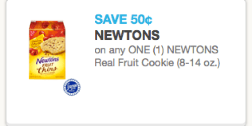 Rare $0.50/1 Newtons Cookies Coupon = $0.99 for 8 Oz Package at Walgreens (Starting 1/6)