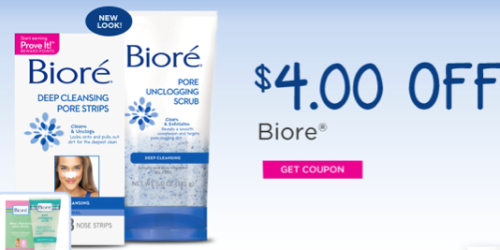 Rite Aid: High-Value $4/1 Biore Pore Strips Coupon (+ $1/1 Chapstick Coupon)
