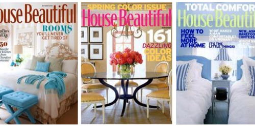 House Beautiful Subscription Only $4.99 Per Year – Retail Value $47.40 (Ends Tonight!)