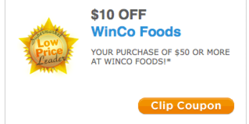 Winco Foods: New $10 Off $50 Purchase Coupon