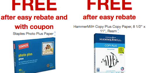 Staples Deals 1/13-1/19: FREE Copy Paper, Photo Paper, Binders + More (After Rebates & Rewards)