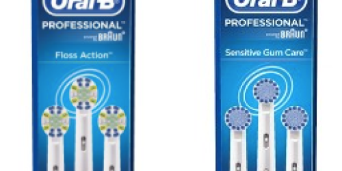 Target: *HOT* Oral-B 3-Count Replacement Brush Heads Only $3 (Regularly Up to $24.99 Value!)