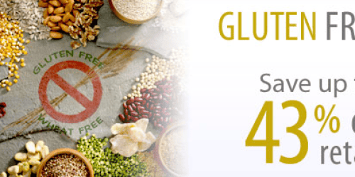 Vitacost: $10 Off $30 Purchase + Buy 1 Get 1 50% Off Sale = Great Deals on Gluten Free Food + More
