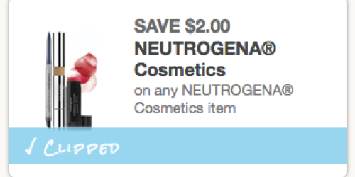High Value $2/1 ANY Neutrogena Cosmetics Item (No Size Restrictions!) = FREE Travel Size Makeup Remover Towelettes at Target