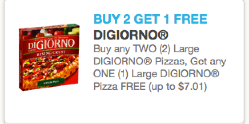 Buy 2 Get 1 FREE DiGiorno Pizza Coupon (New Link!) + New Smucker’s and Newtons Coupons