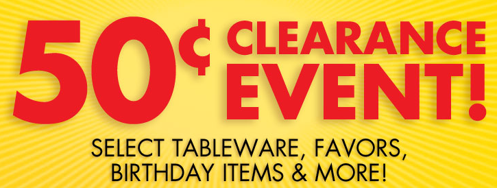 PartyCity.com: 50¢ Clearance Event + FREE Shipping (No Minimum ...