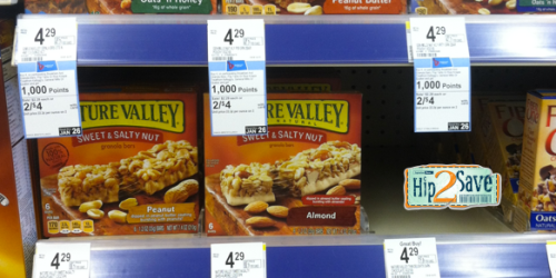 Walgreens: *HOT* Nature Valley Granola Bars Only $0.75 Per Box (After Bonus Register Rewards) + 1,000 Balance Rewards Points